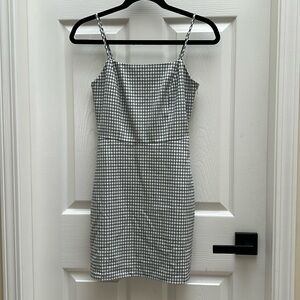 Aritzia dress | Wilfred plaid mini dress